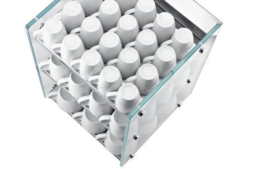 Jura Tassenwarmer Glas Bovenkant