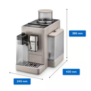 Delonghi Rivelia Latte Sand Beige Afmetingen