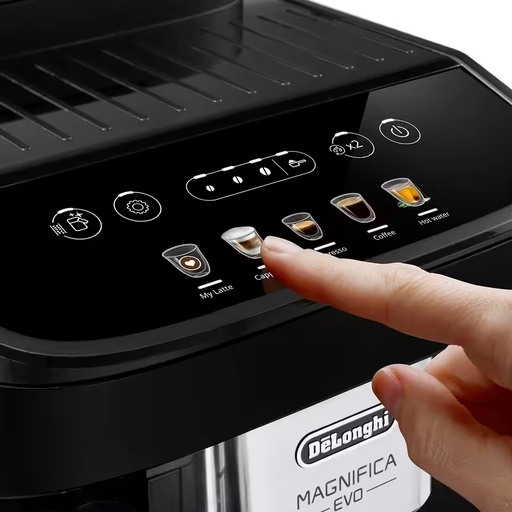 Delonghi Magnifica Evo Zwart Bediening