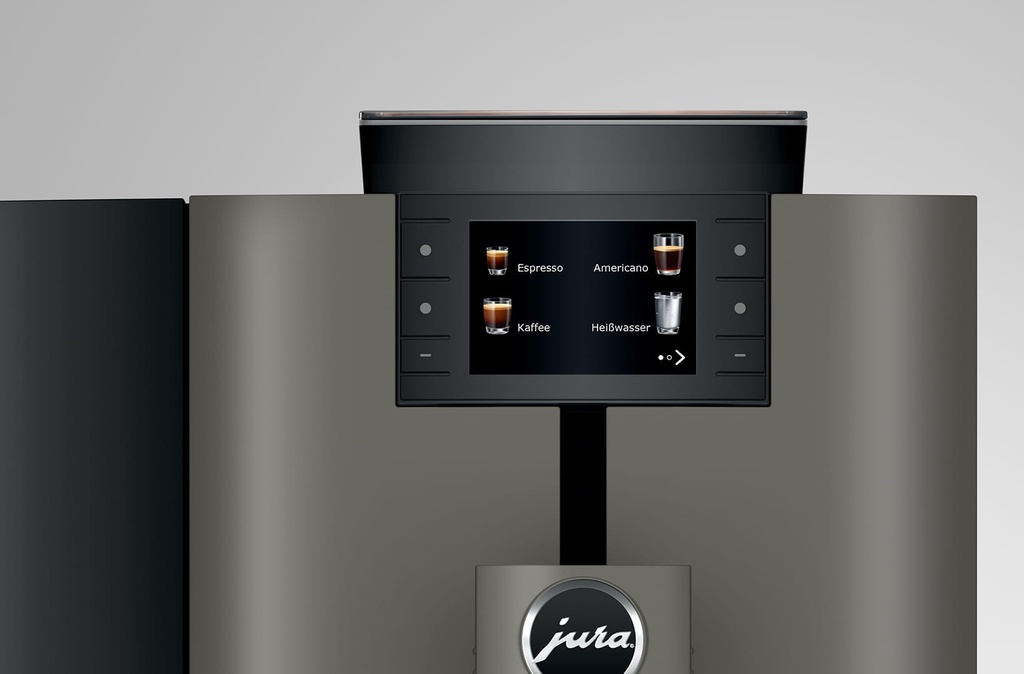 Jura X4 Dark Inox (EA) Menu