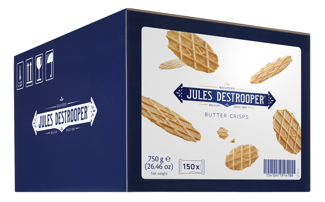 JDS Natuurboterwafels 150st